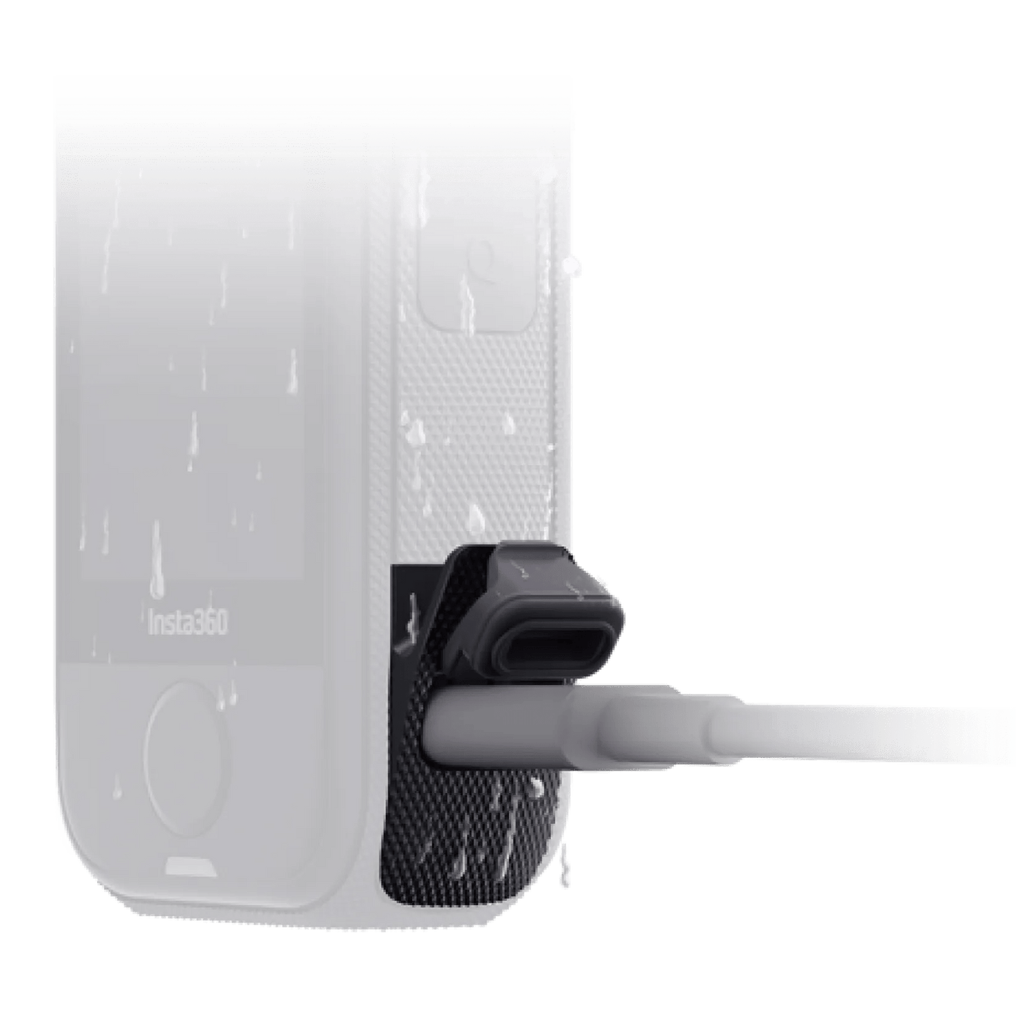 X4 AIR USB CHARG COVER - InGearMotoINSTA360