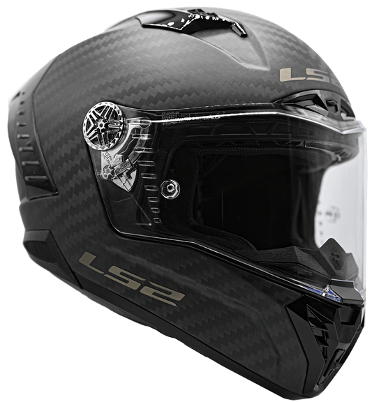LS2 Thunder Carbon FIM Helmet - InGearMotoLS2Matte Black Carbon