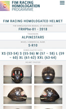 Load image into Gallery viewer, Alpinestars Supertech R10 Solid Helmet