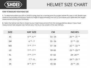 SHOEI X-15 Escalate Helmet