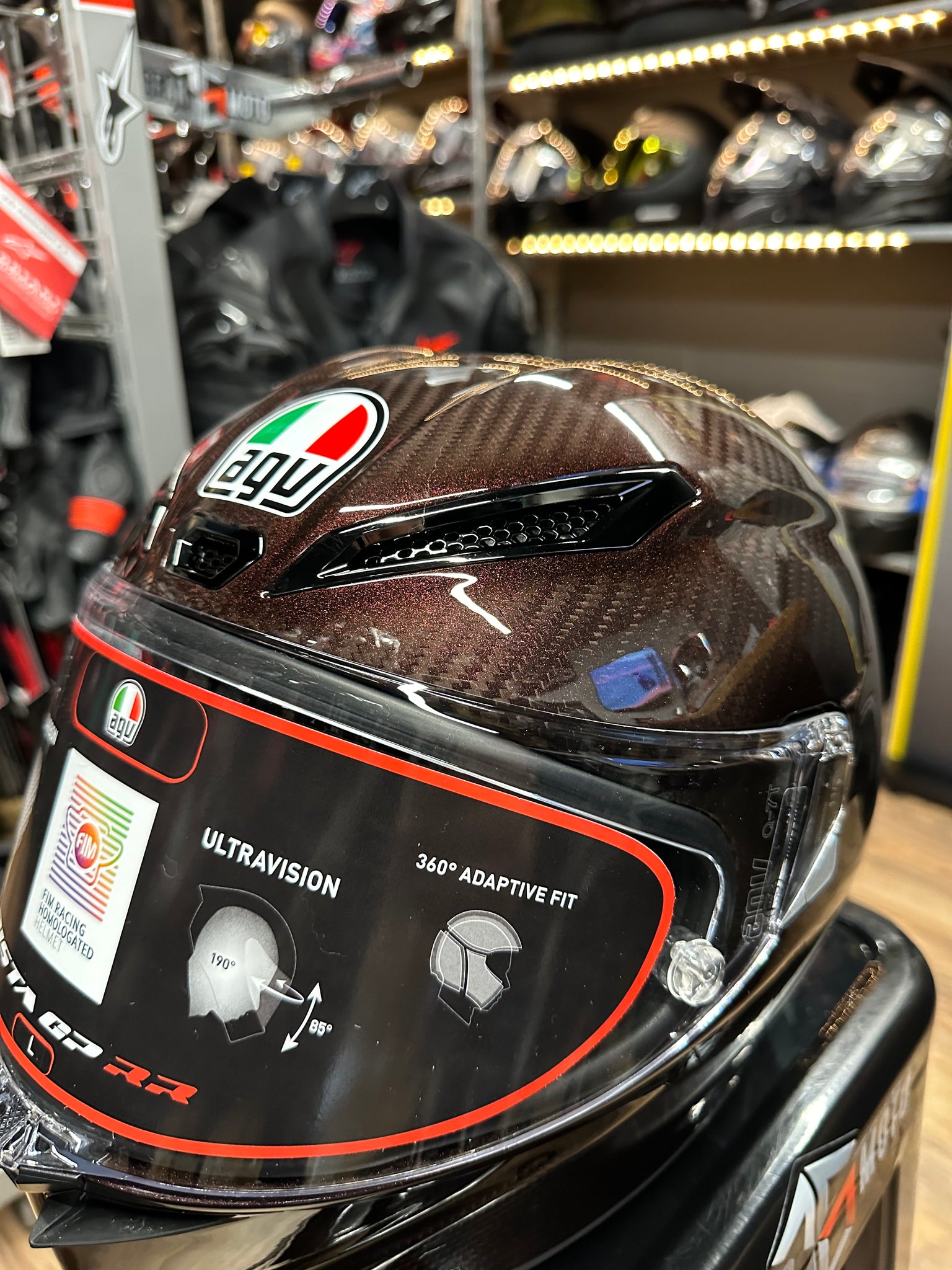 agv pista gp r gran premio carbon italia Agv RR Carbonio Forgiato Helmet Carbonio Forgiato Large Black Italia Carbonio Forgiato : Everything Else hydration system Price Agv Gran Premio Mono