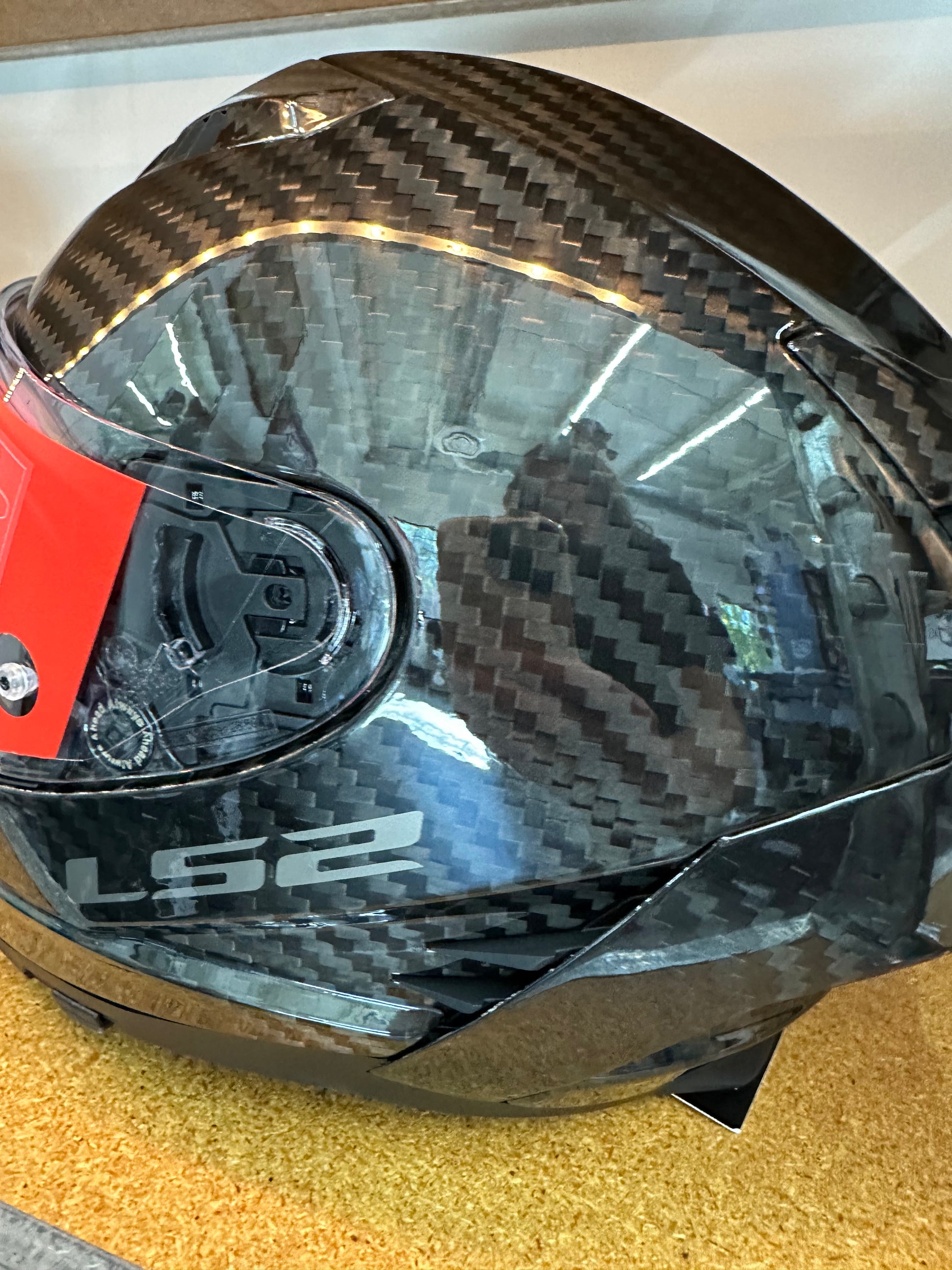 ls2 carbon fibre helmet LS2 Dragon Helmet