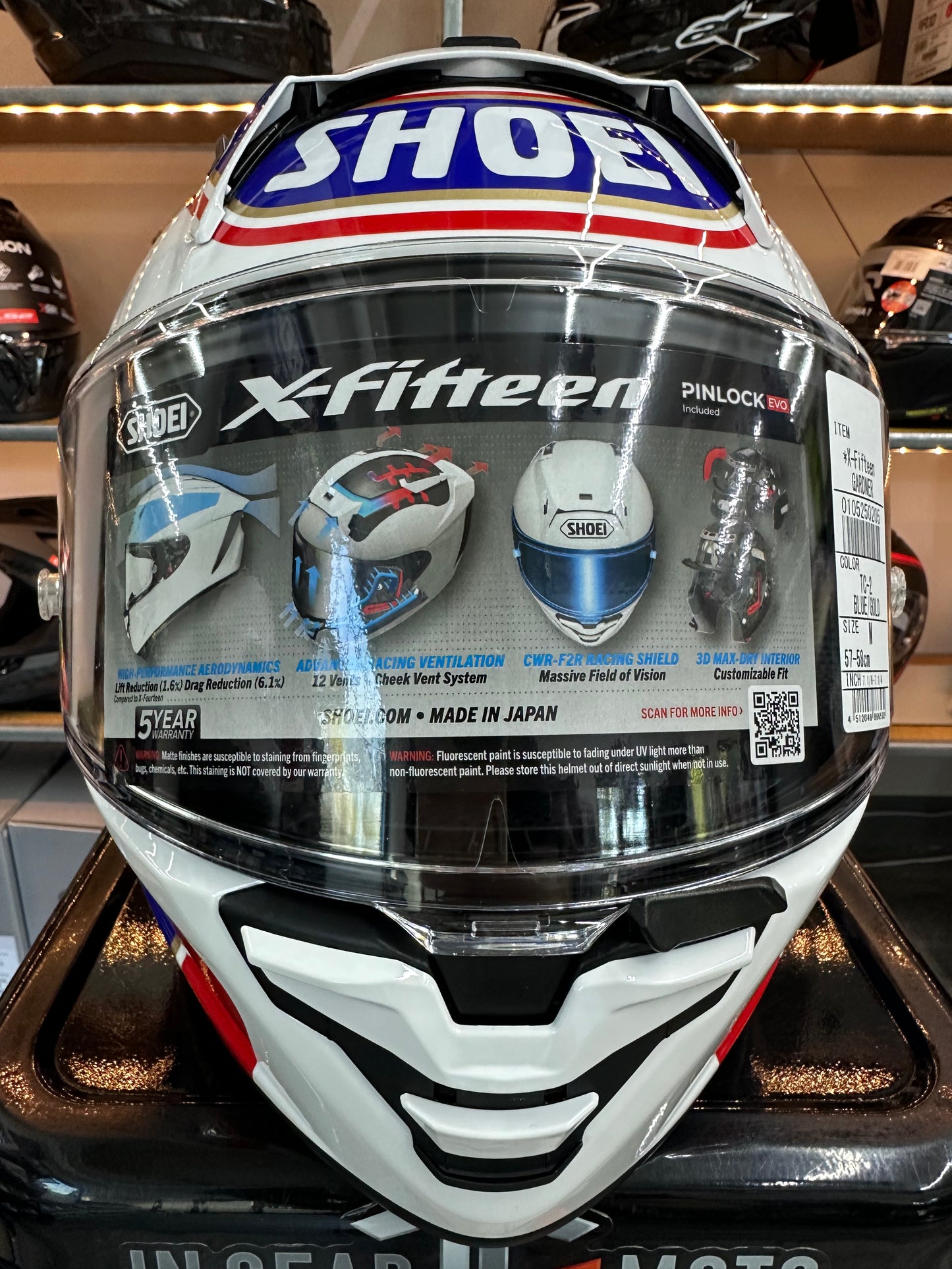 SHOEI X-15 Gardner