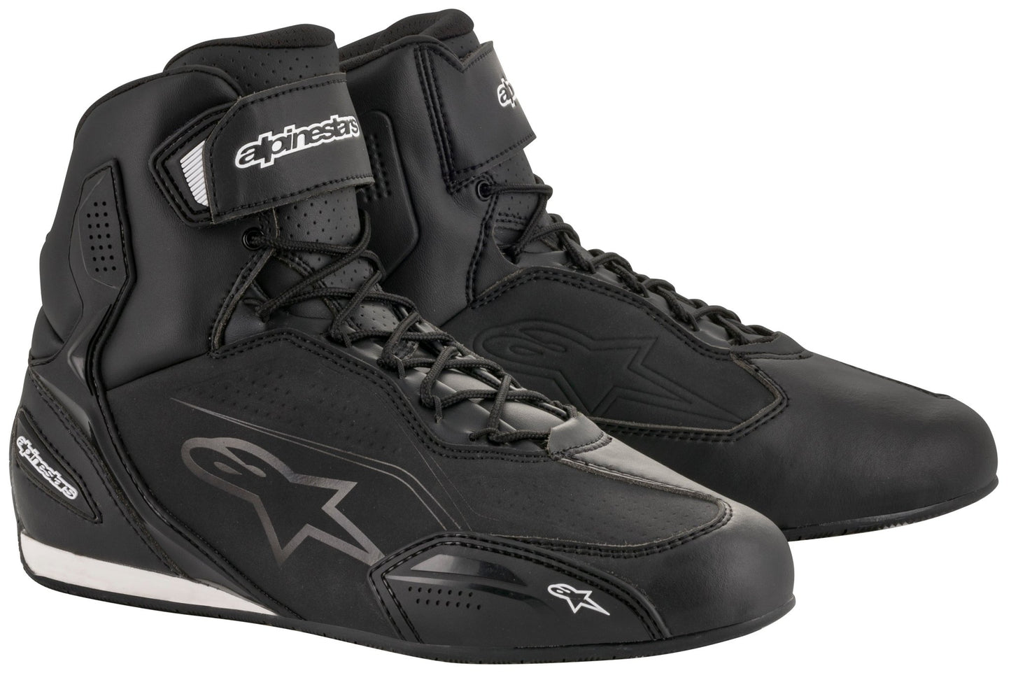Alpinestars Faster 3 Shoes - InGearMotoAlpinestarsMotorcycle BootsBlack/Black