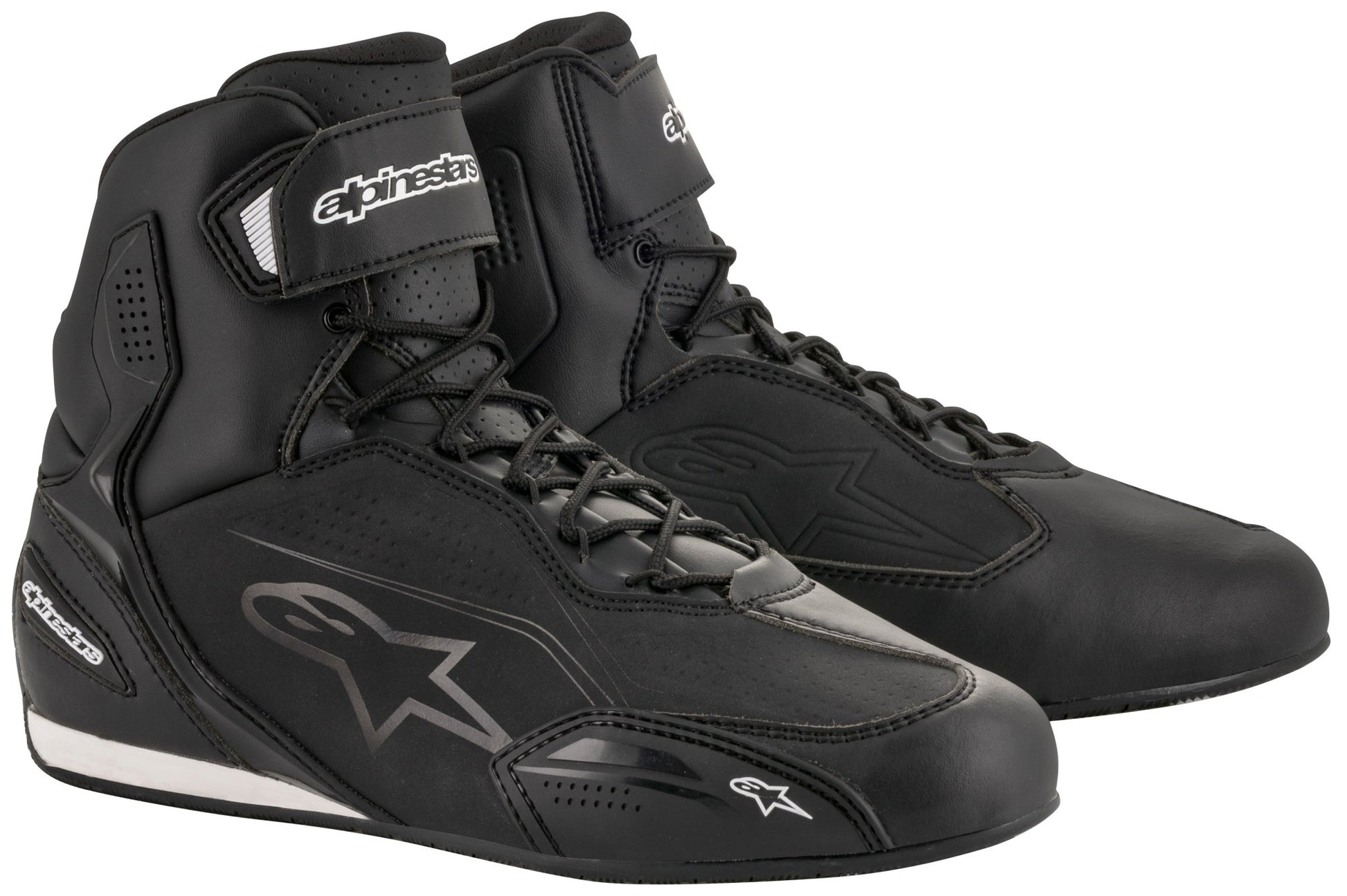 Alpinestars Faster 3 Shoes - InGearMotoAlpinestarsMotorcycle BootsBlack/Black