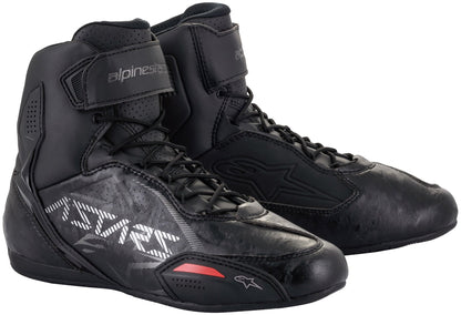 Alpinestars Faster 3 Shoes - InGearMotoAlpinestarsMotorcycle BootsBlack Gun Metal