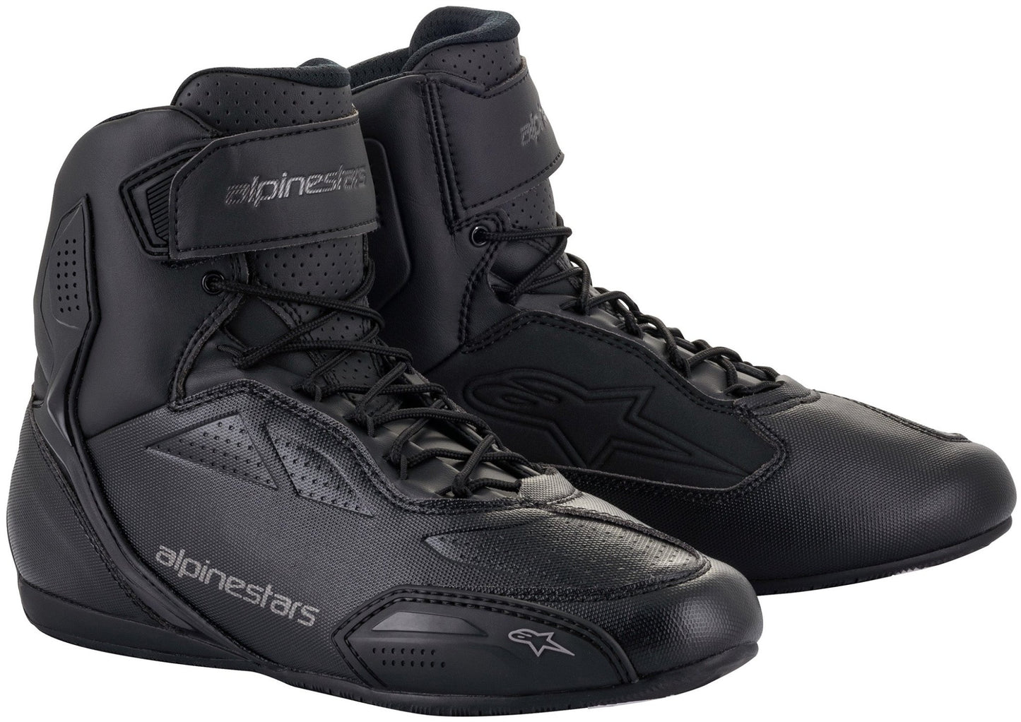 Alpinestars Faster 3 Shoes - InGearMotoAlpinestarsMotorcycle BootsBlack Cool Grey