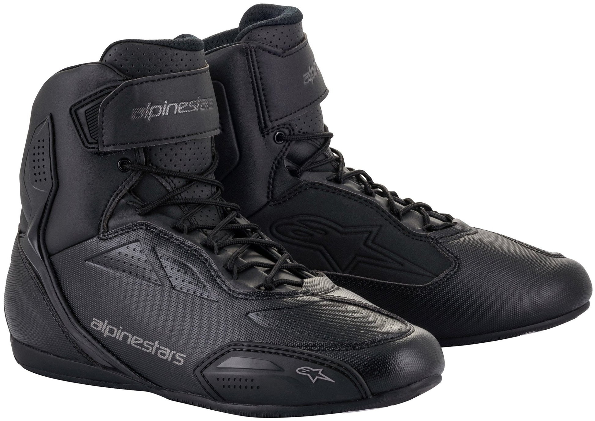 Alpinestars Faster 3 Shoes - InGearMotoAlpinestarsMotorcycle BootsBlack Cool Grey