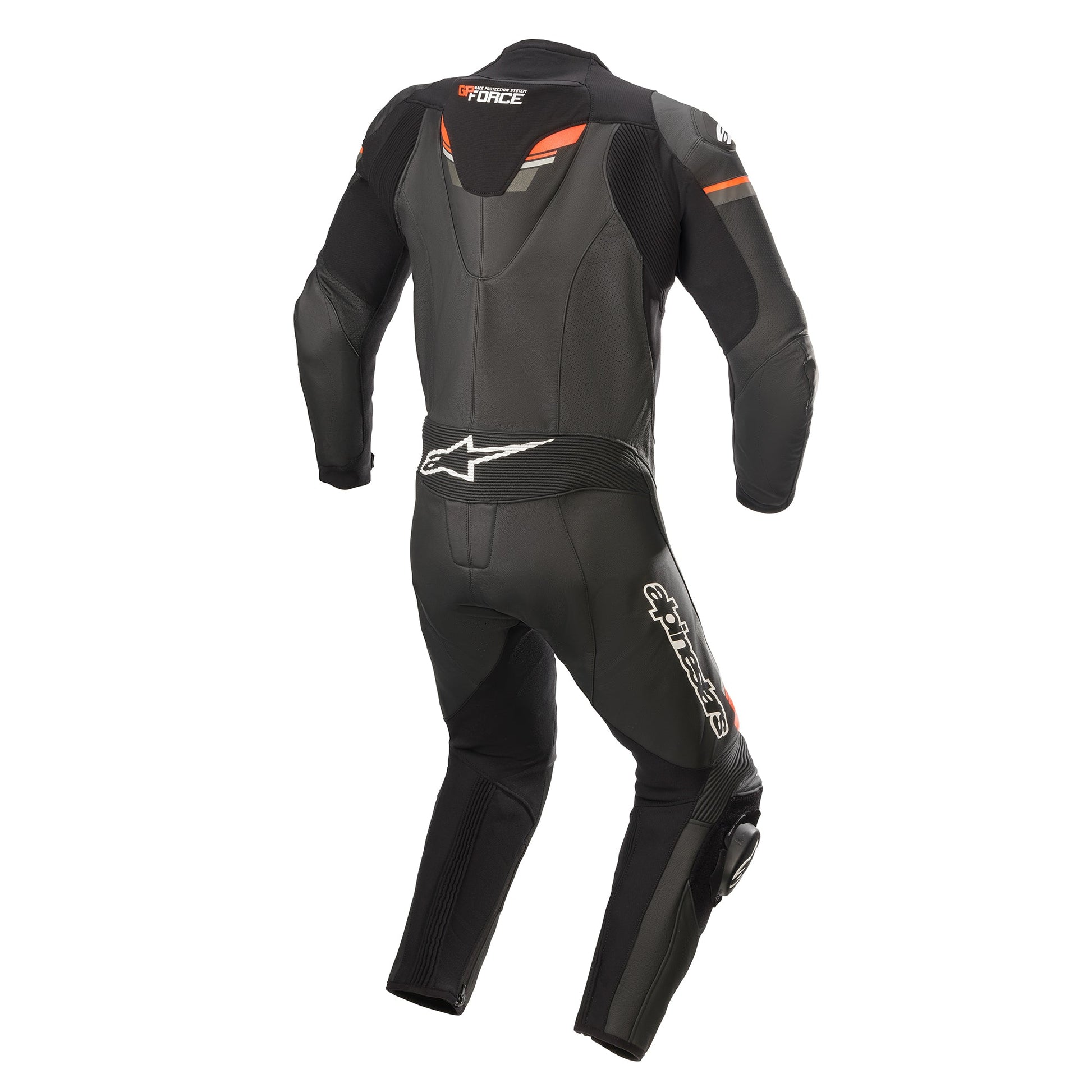 Alpinestars GP Force Chaser 1 - Piece Suit - InGearMotoAlpinestarsBlack/Red Fluo