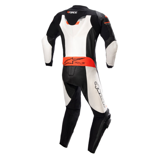 Alpinestars GP Force Chaser 1 - Piece Suit - InGearMotoAlpinestarsBlack/White/Red Fluo