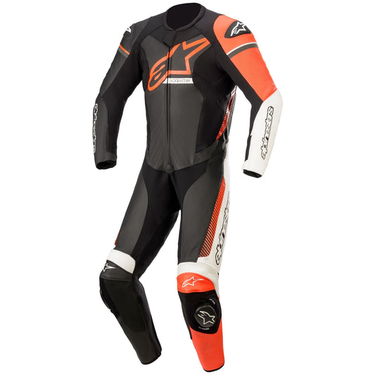 Alpinestars GP Force Phantom 1 - Piece Suit - InGearMotoAlpinestarsBlk/Fluo Red/Wht