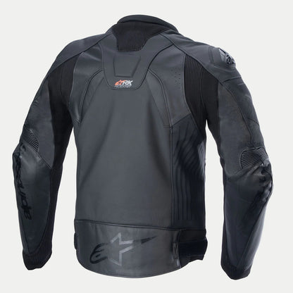 Alpinestars GP Plus R v4 Rideknit Leather Jacket - InGearMotoAlpinestarsBlack/Black