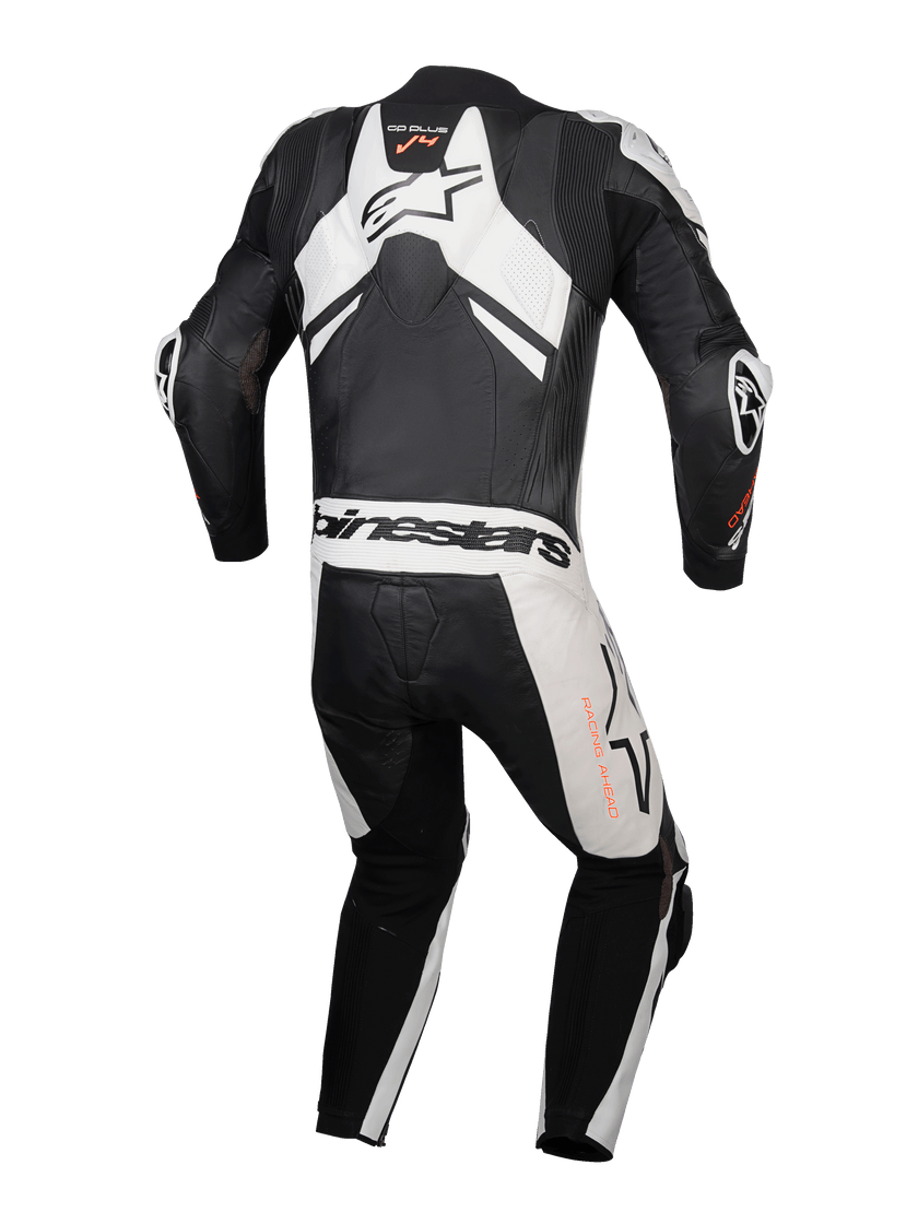 Alpinestars GP Plus v4 Sprint Race Suit - InGearMotoAlpinestarsMotorcycle SuitBlack/White/Red Fluo