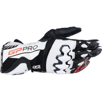 Alpinestars GP Pro RS4 Gloves - InGearMotoAlpinestarsBlack/White