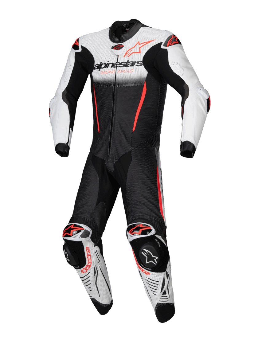Alpinestars GP - R7 Leather Suit - InGearMotoAlpinestarsMotorcycle SuitWhite/Black/Red Fluo
