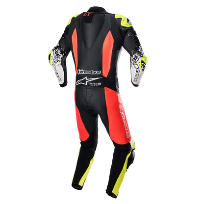 Alpinestars GP Tech V4 Suit Race Suit - InGearMotoAlpinestarsMotorcycle JacketBlack/Red/Yellow Fluo