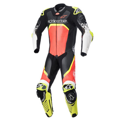 Alpinestars GP Tech V4 Suit Race Suit - InGearMotoAlpinestarsMotorcycle JacketBlack/Red/Yellow Fluo