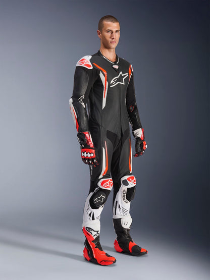 Alpinestars GP Tech V5 Leather Suit - InGearMotoALPINESTARSMotorcycle SuitBlack/Fluo Yellow