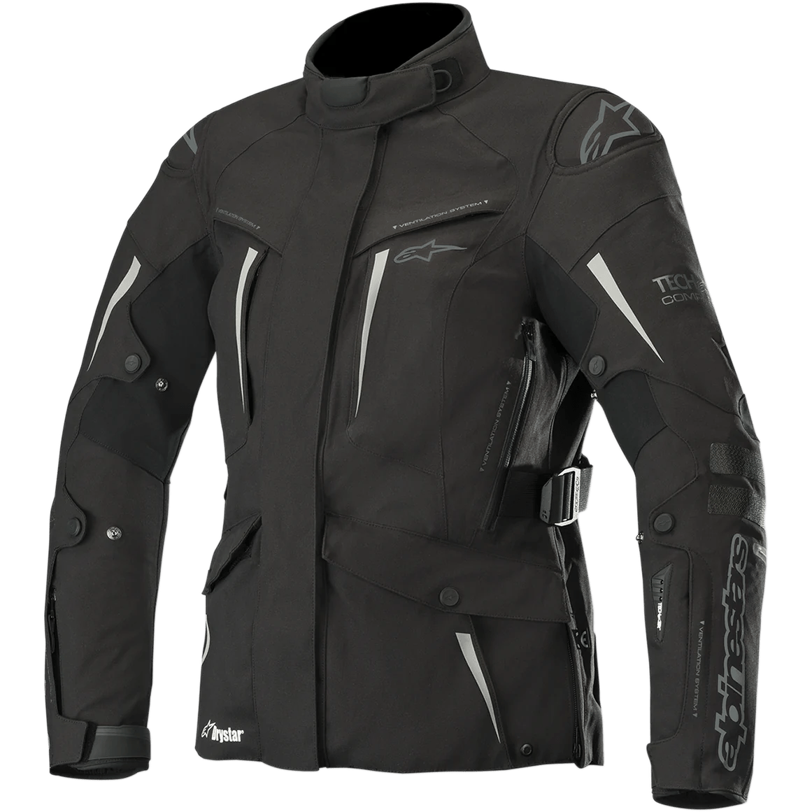 Alpinestars Stella Yagura Drystar Jacket **CLOSEOUT** - InGearMotoAlpinestarsMotorcycle JacketBlack/Anthracite