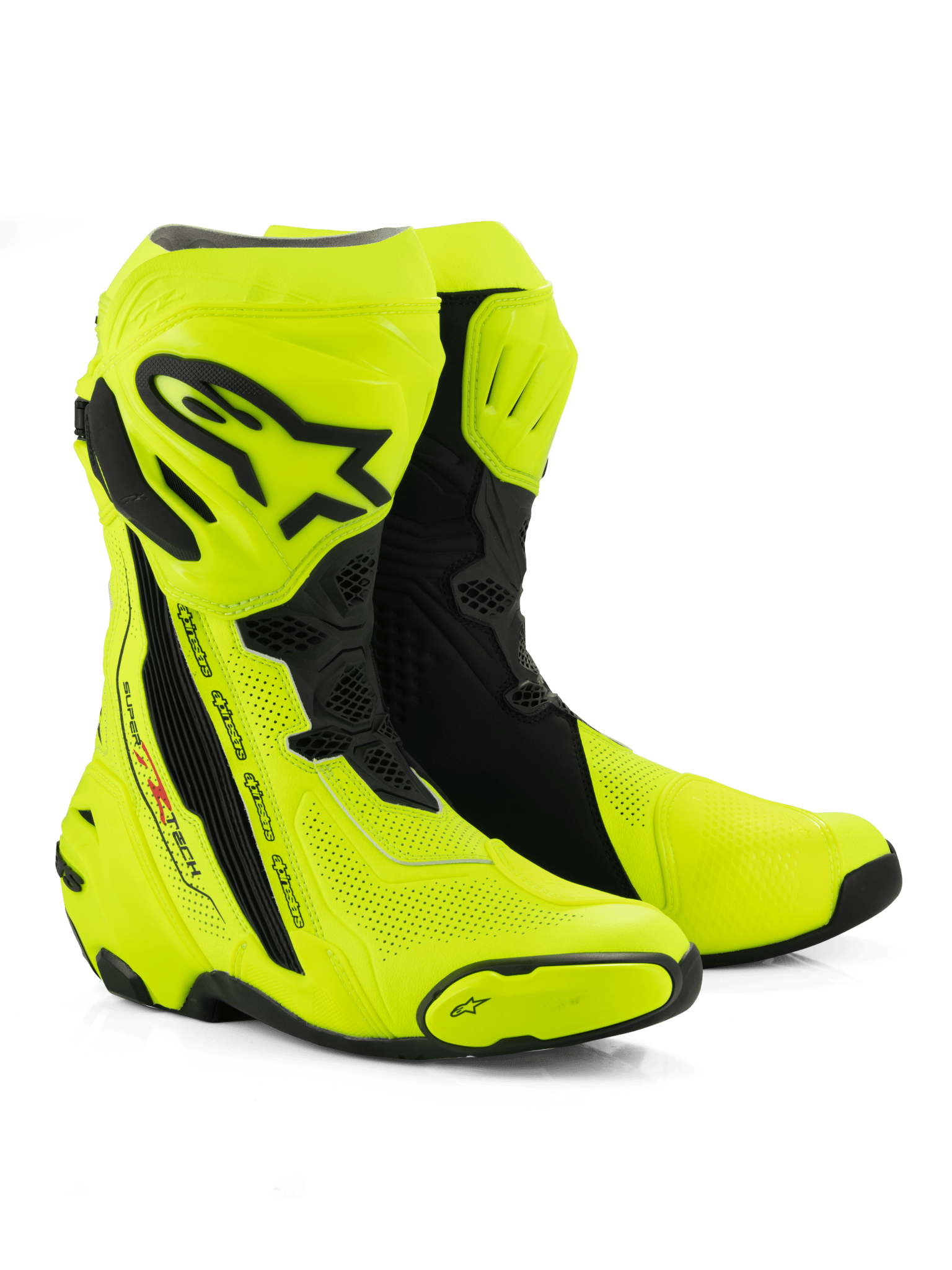 Alpinestars Supertech R v2 Vented Racing Boots - InGearMotoAlpinestarsShoesFluo Yellow