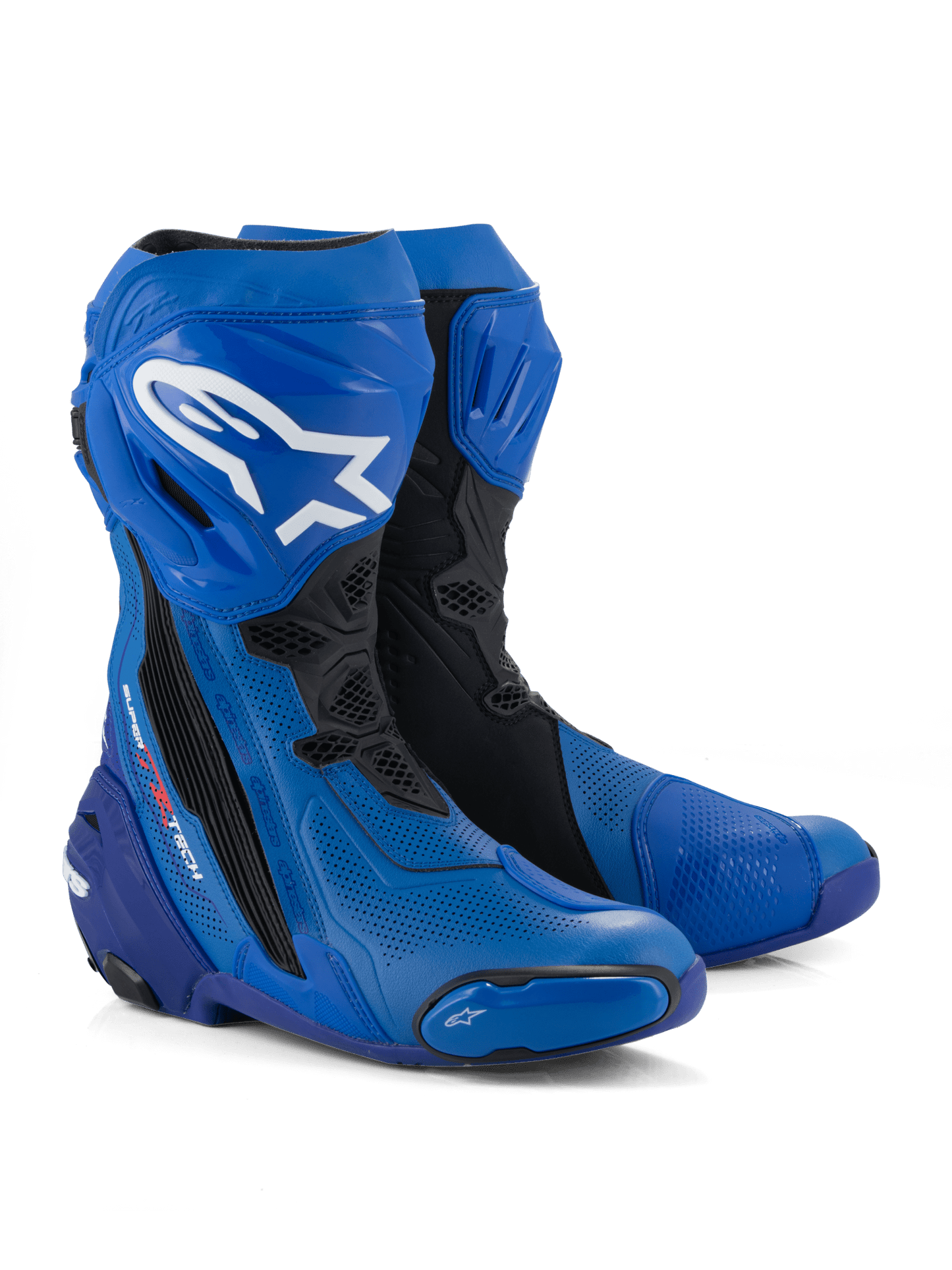 Alpinestars Supertech R v2 Vented Racing Boots - InGearMotoAlpinestarsShoesBlue
