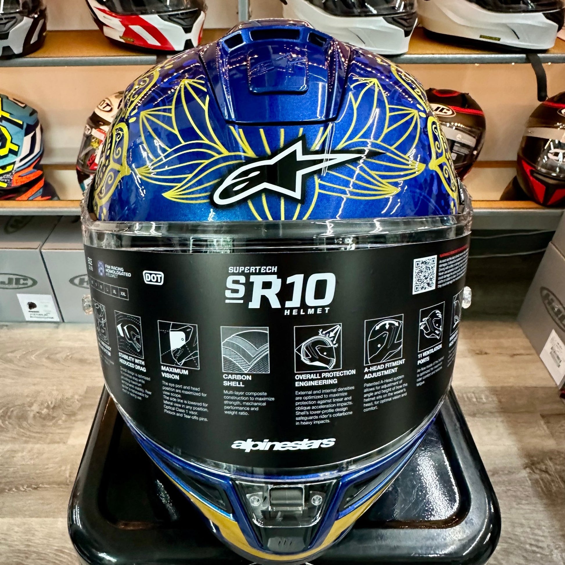 Alpinestars Supertech R10 Limited Edition MarTHAInator Helmet - InGearMotoAlpinestarsMotorcycle HelmetS
