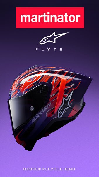 Alpinestars Supertech R10 Limited Edition Martinator Flyte Helmet - InGearMotoAlpinestarsMotorcycle HelmetS