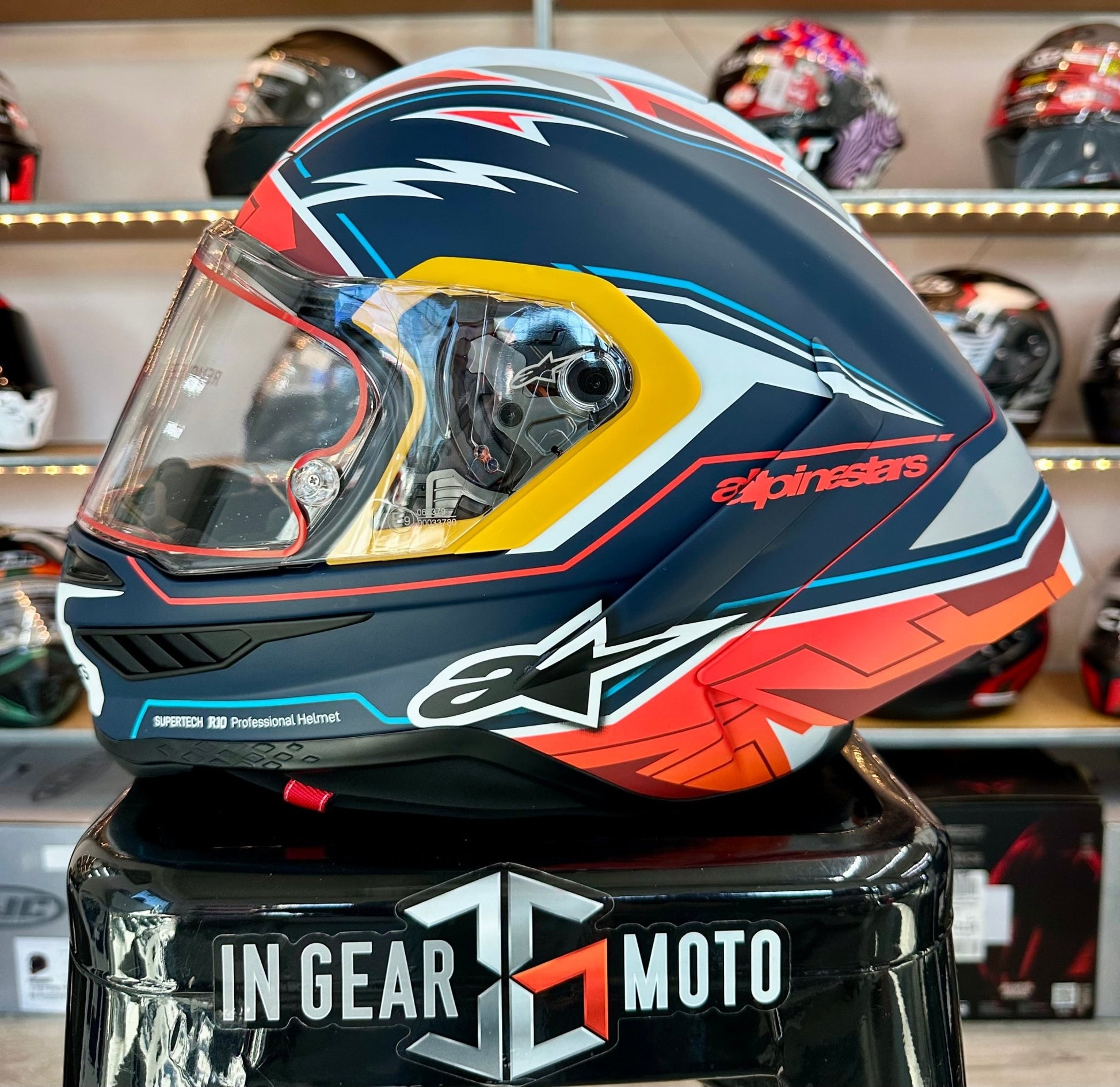 Alpinestars Supertech R10 Pedro Acosta Limited Edition Helmet - InGearMotoAlpinestarsMotorcycle HelmetL / 54EU