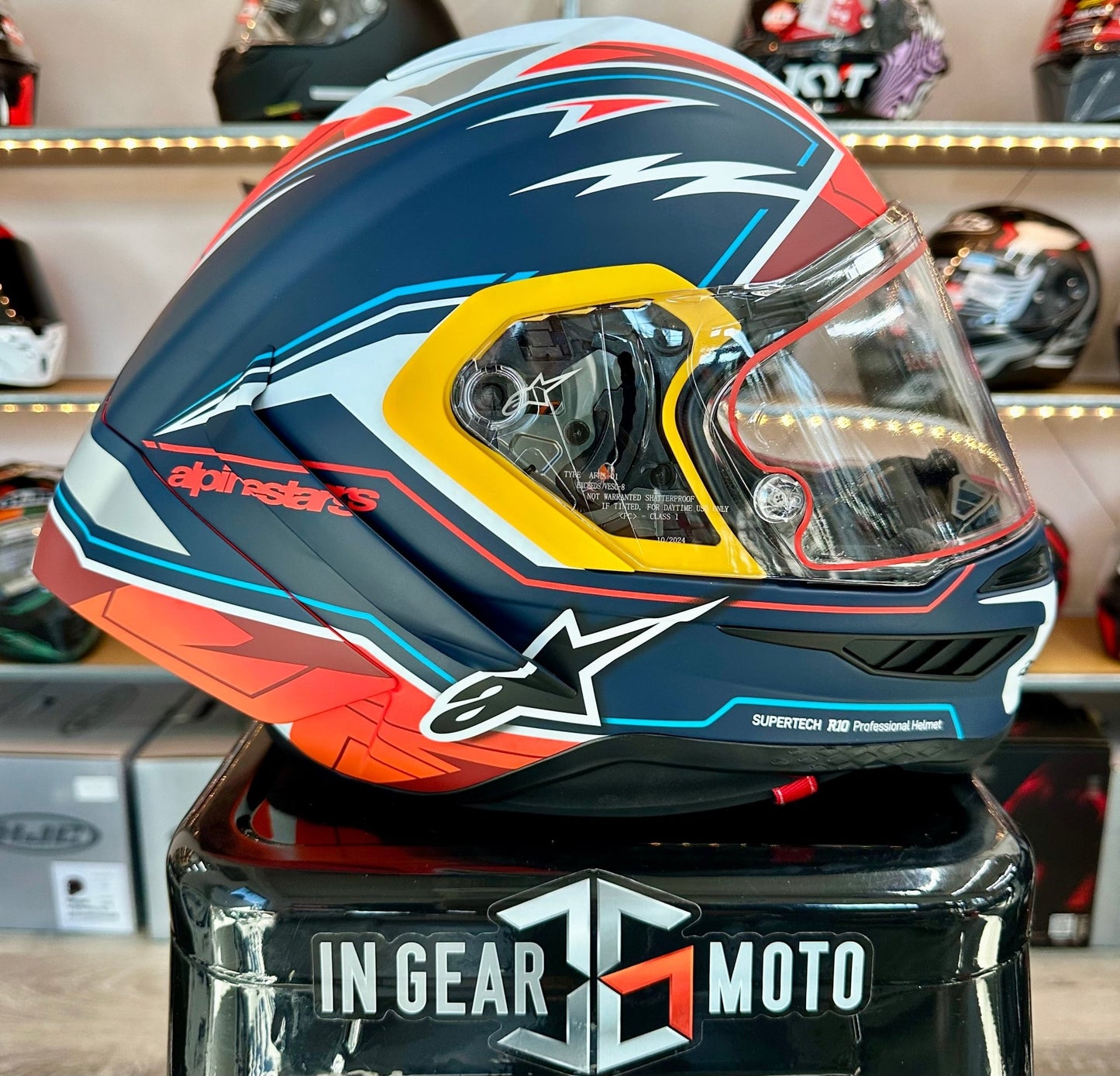 Alpinestars Supertech R10 Pedro Acosta Limited Edition Helmet - InGearMotoAlpinestarsMotorcycle HelmetL / 54EU