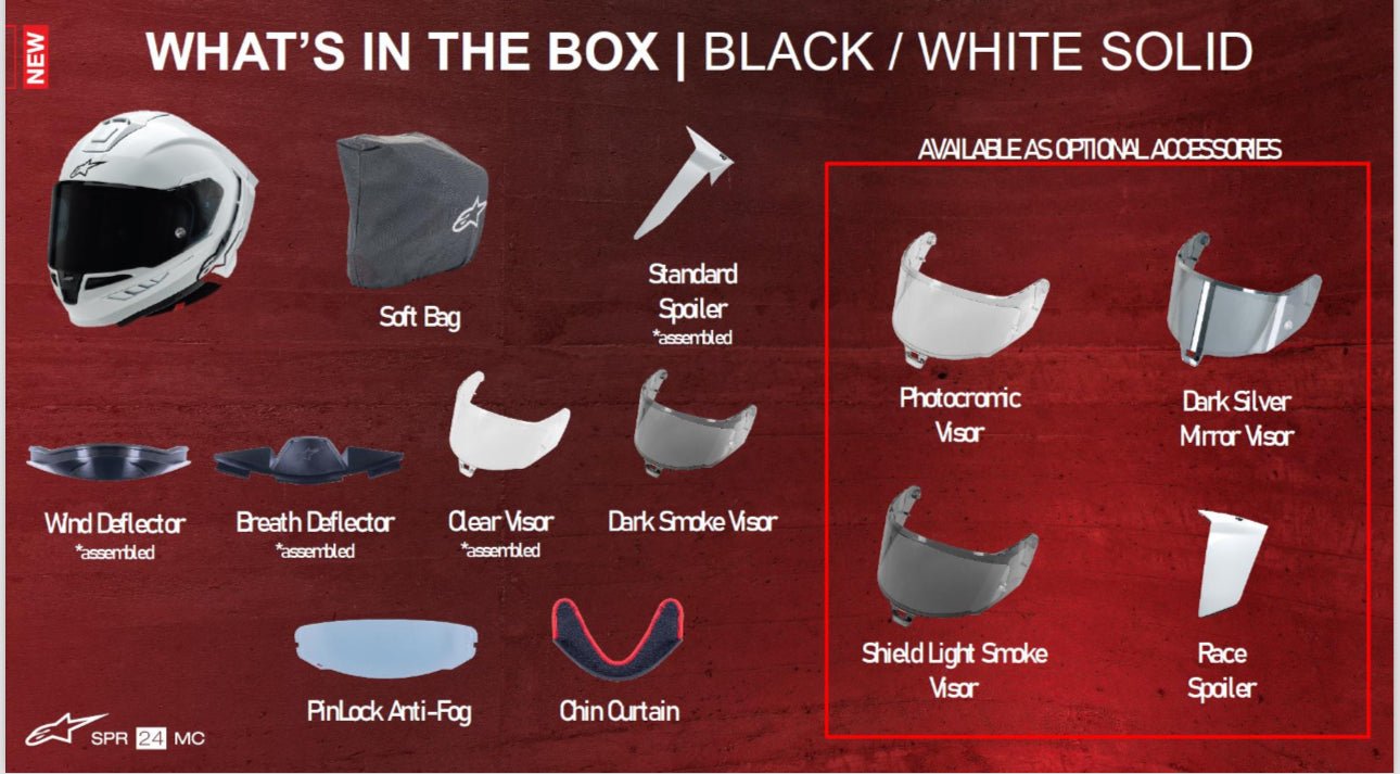 Alpinestars Supertech R10 Solid Helmet - InGearMotoAlpinestarsMotorcycle HelmetXS (53 - 54)