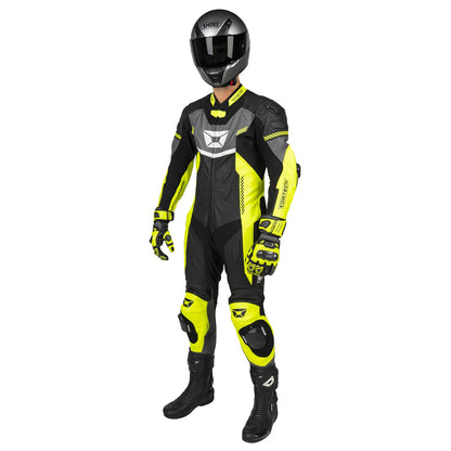 Cortech Revo Sport Air 1 - Piece Suit - InGearMotoCortechHIVIZ/GUN