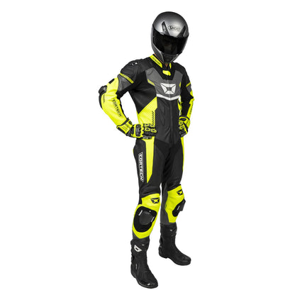 Cortech Revo Sport Air 1 - Piece Suit - InGearMotoCortechHIVIZ/GUN