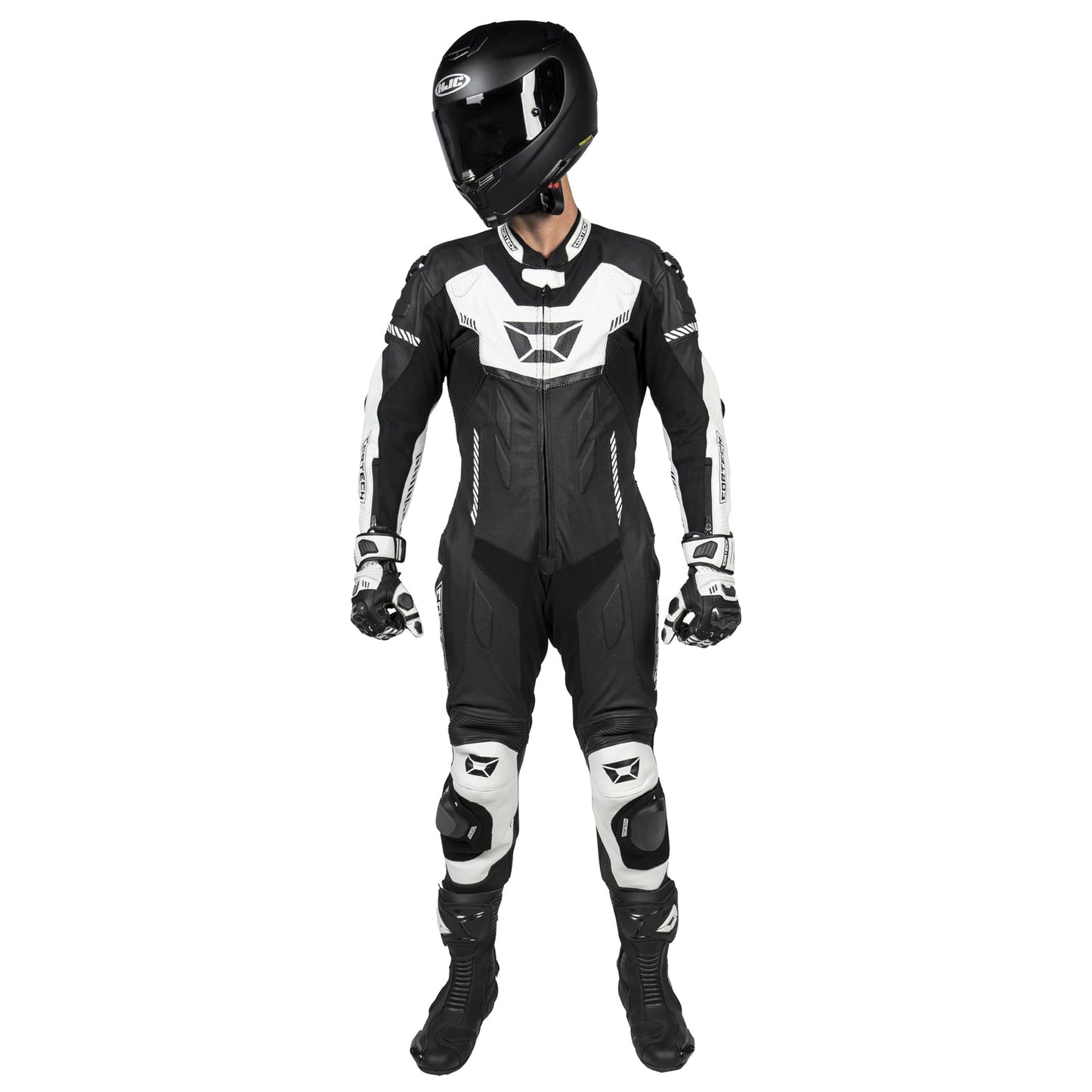 Cortech Revo Sport Air 1 - Piece Suit - InGearMotoCortechBLACK/WHITE