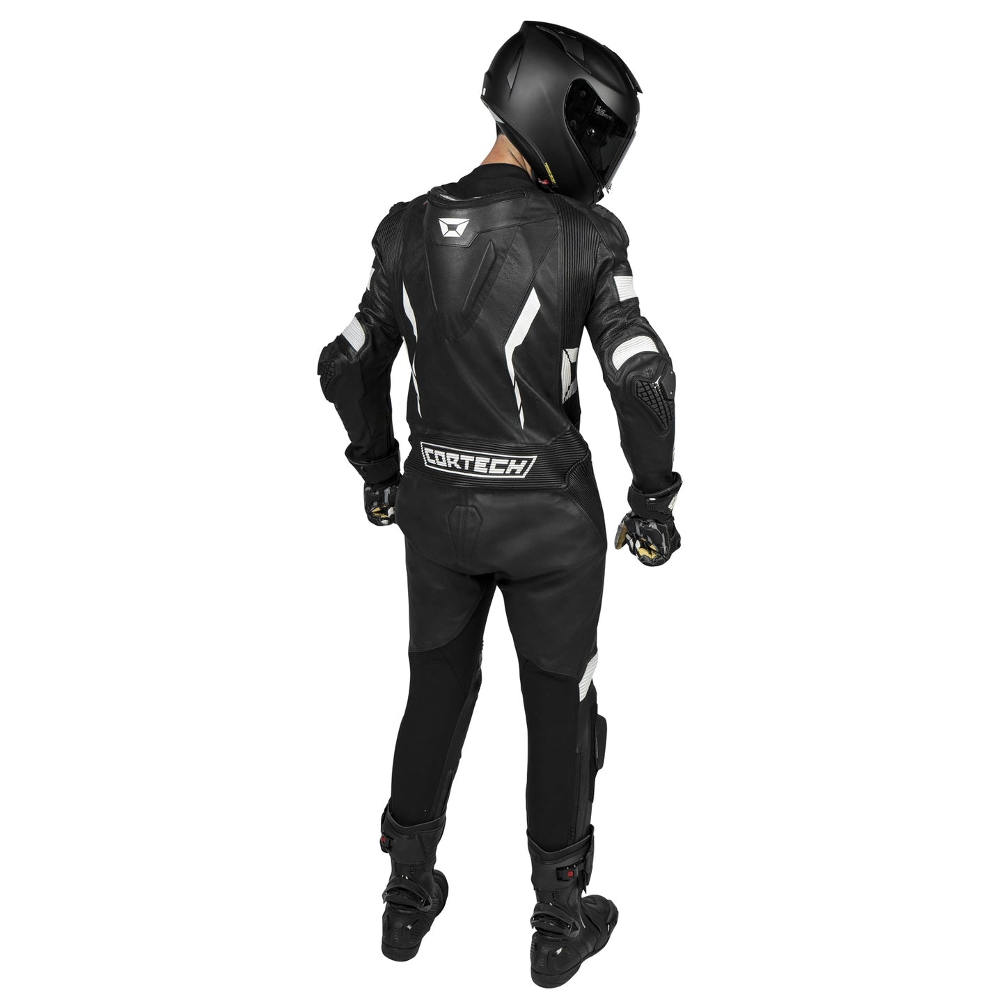 Cortech Sector Pro Air 1 - Piece Leather Suit - InGearMotoCortechMotorcycle JacketBLACK/WHITE
