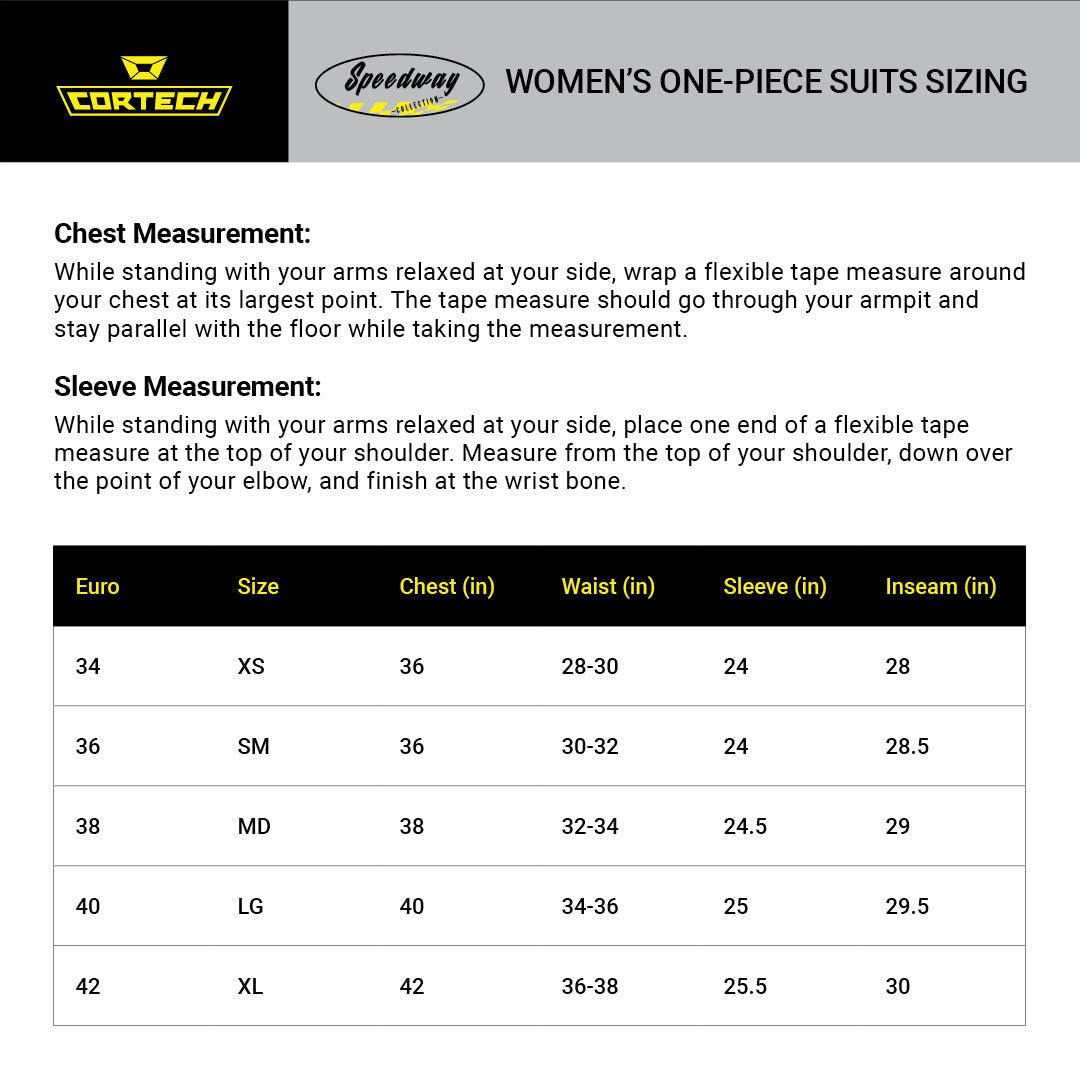 Cortech Women's Revo Sport Air 1 - Piece Suit - InGearMotoCortechBLACK/FLO - PINK