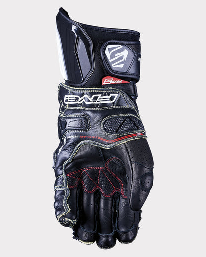 FIVE RFX RACE Gauntlet Gloves - InGearMotoFIVEMotorcycle GlovesWhite / Red