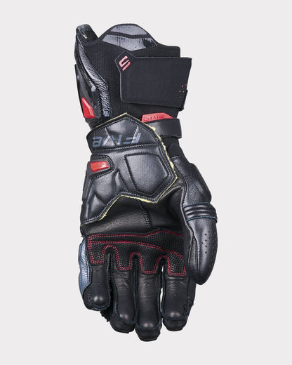 FIVE RFX1 EVO Gauntlet Gloves - InGearMotoFIVEMotorcycle GlovesWhite / Fluo Yellow