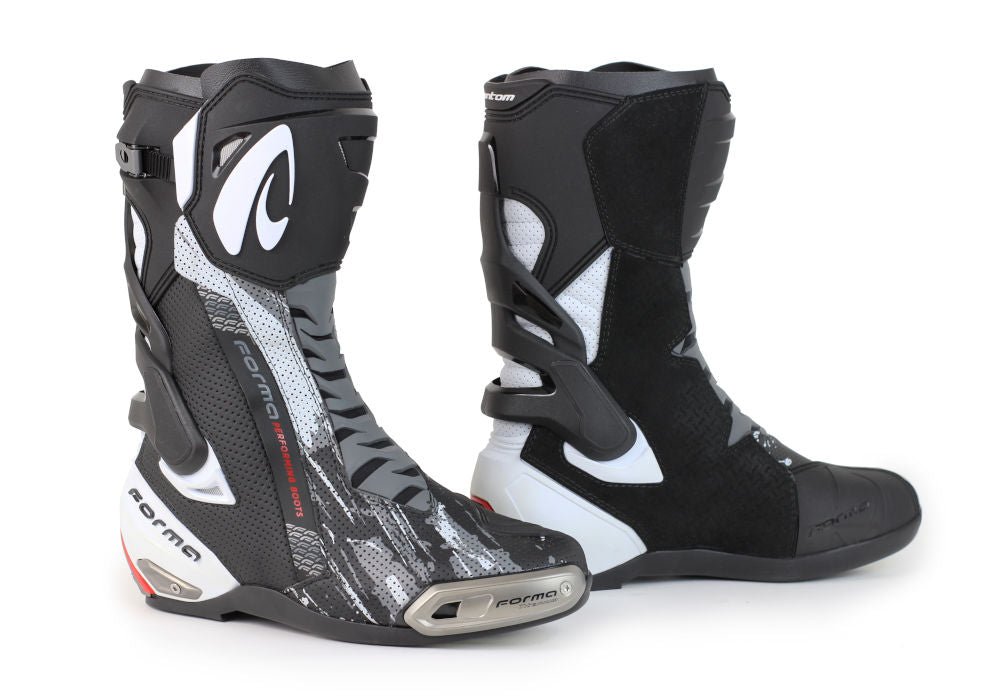 Forma Phantom Flow Boots (Perforated) - InGearMotoFormaMotorcycle BootsBlack / White