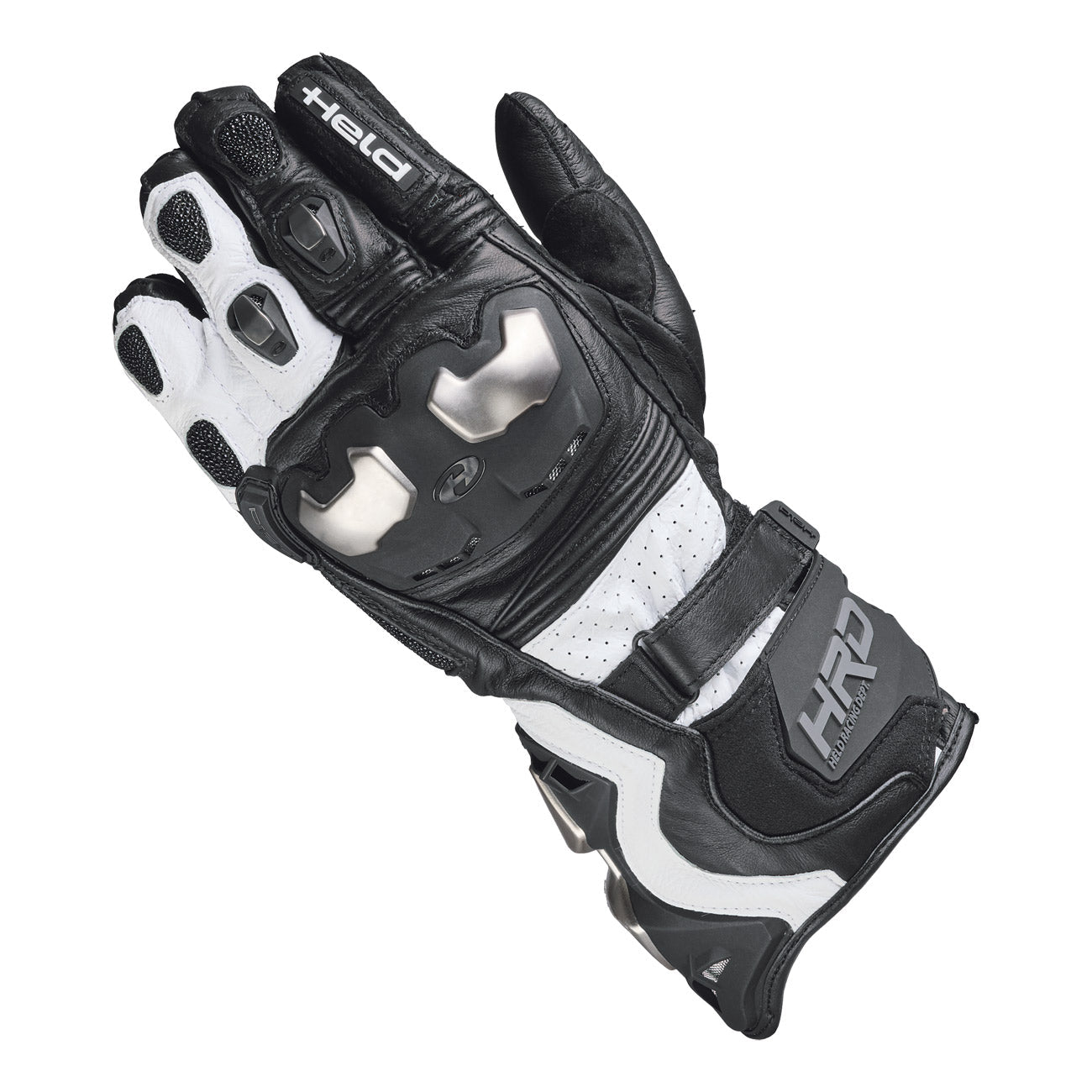 Held Titan XR2 Motorcycle Gloves Black White Size 11
