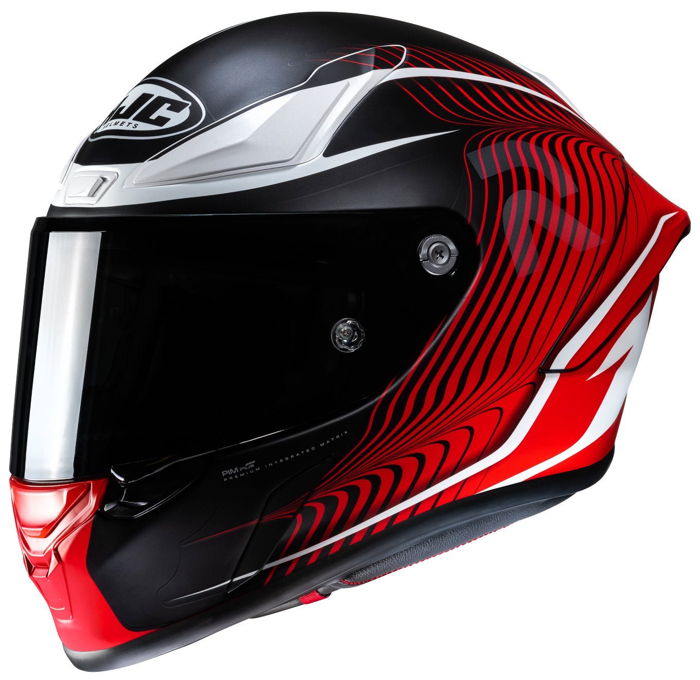 HJC RPHA 1N Lovis FIM Certified Helmet - InGearMotoHJCRed/Black/White