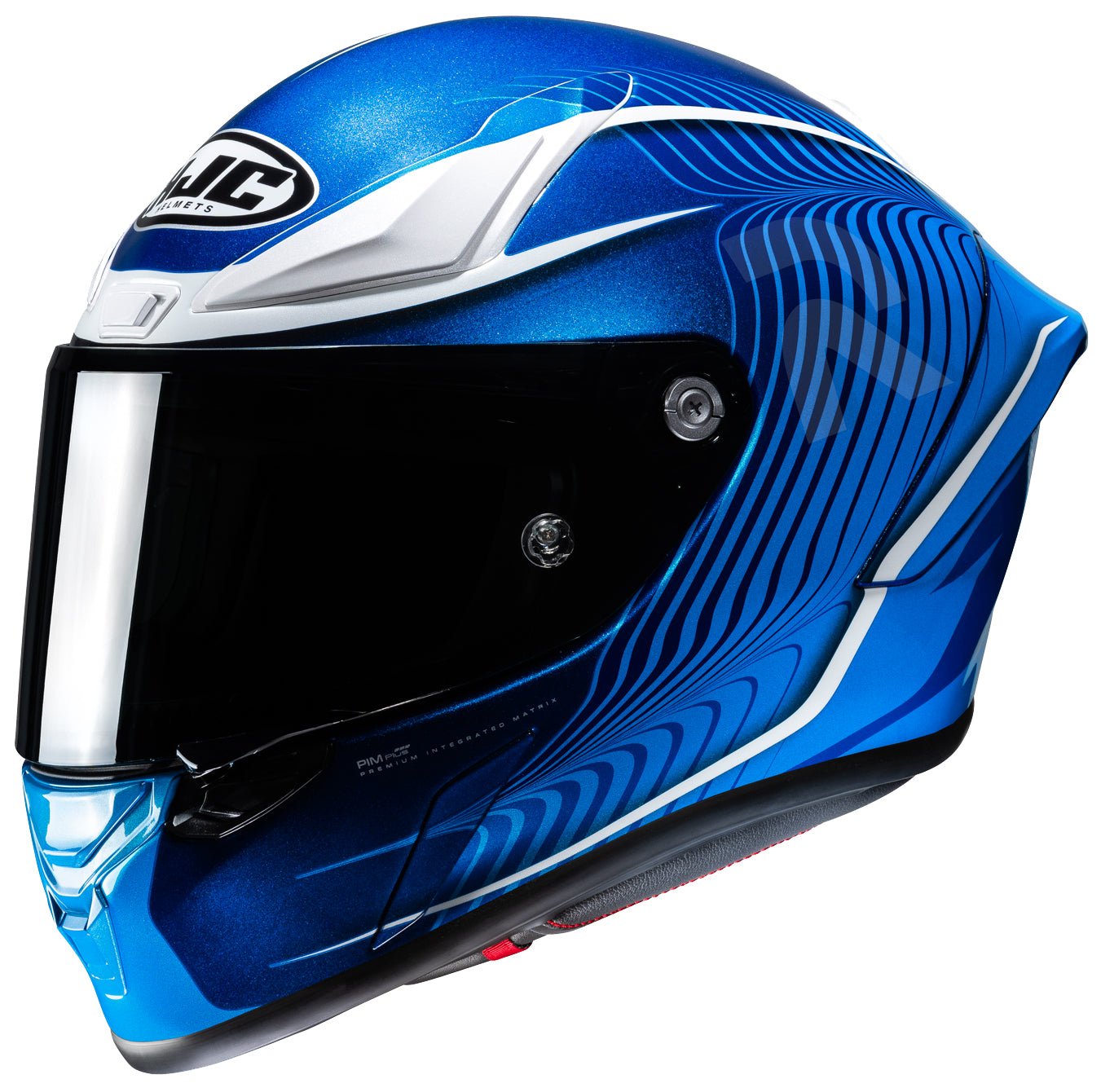 HJC RPHA 1N Lovis FIM Certified Helmet - InGearMotoHJCBlue/White