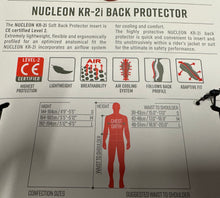 Load image into Gallery viewer, Alpinestars Nucleon KR-2i Back Protector Insert