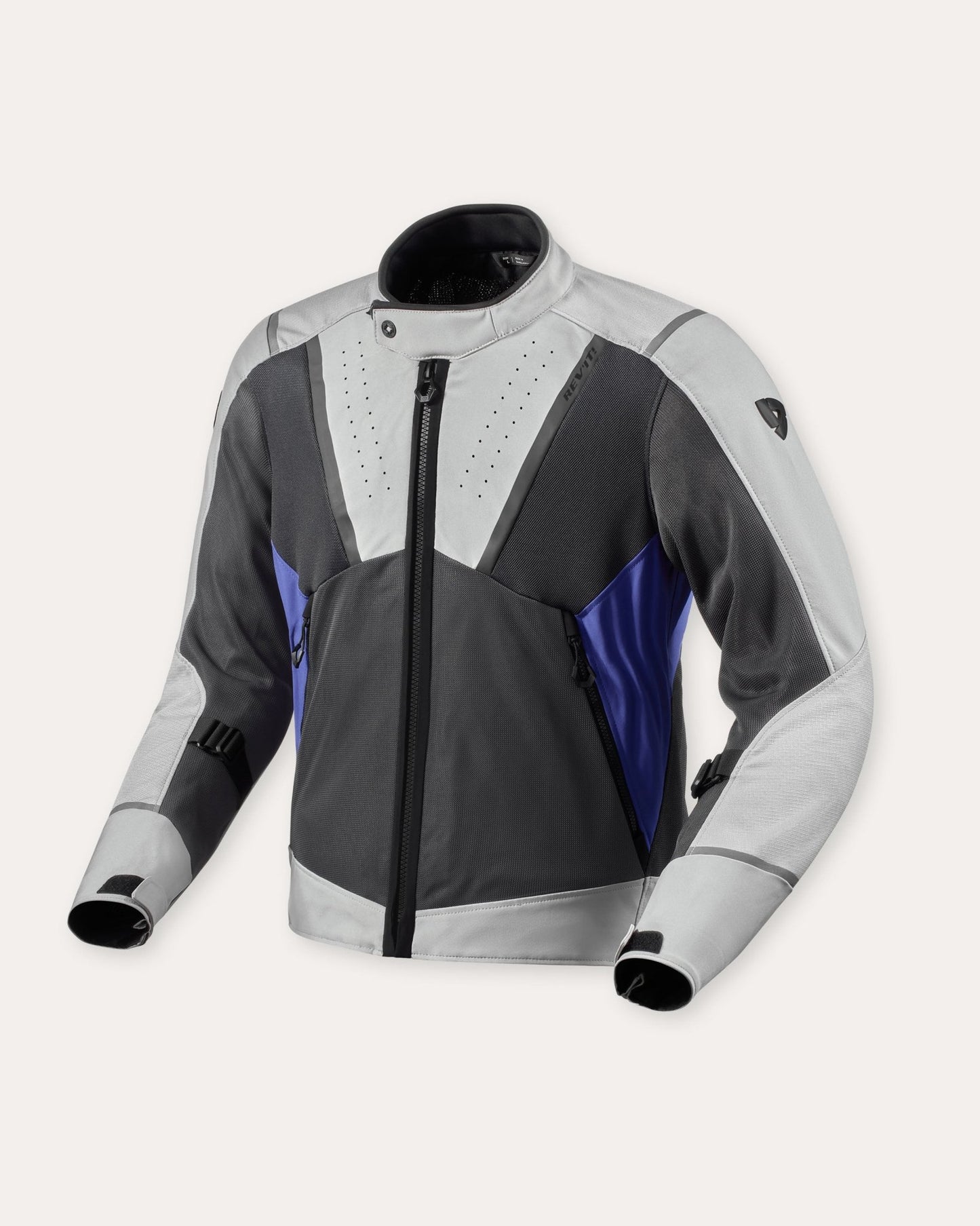 REV'IT! Airwave 4 Jacket - InGearMotoREV'IT!Motorcycle JacketLight Grey - Blue