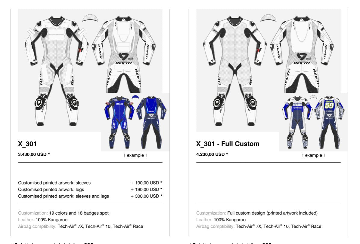 REV'IT! TAILORTECH Custom Suit - InGearMotoREV'IT!Motorcycle SuitX_301