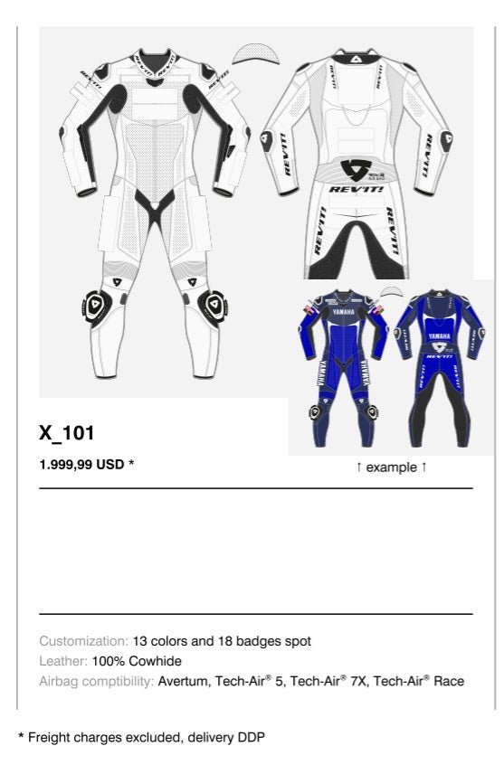 REV'IT! TAILORTECH Custom Suit - InGearMotoREV'IT!Motorcycle SuitX_301