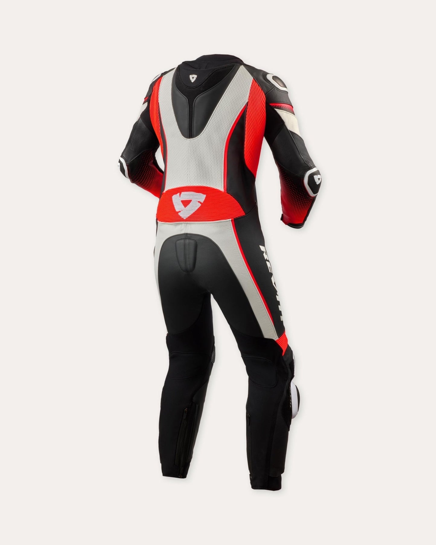 REV'IT! Xena 4 Ladies Track Suit - InGearMotoREV'IT!Motorcycle SuitWhite-Neon Red