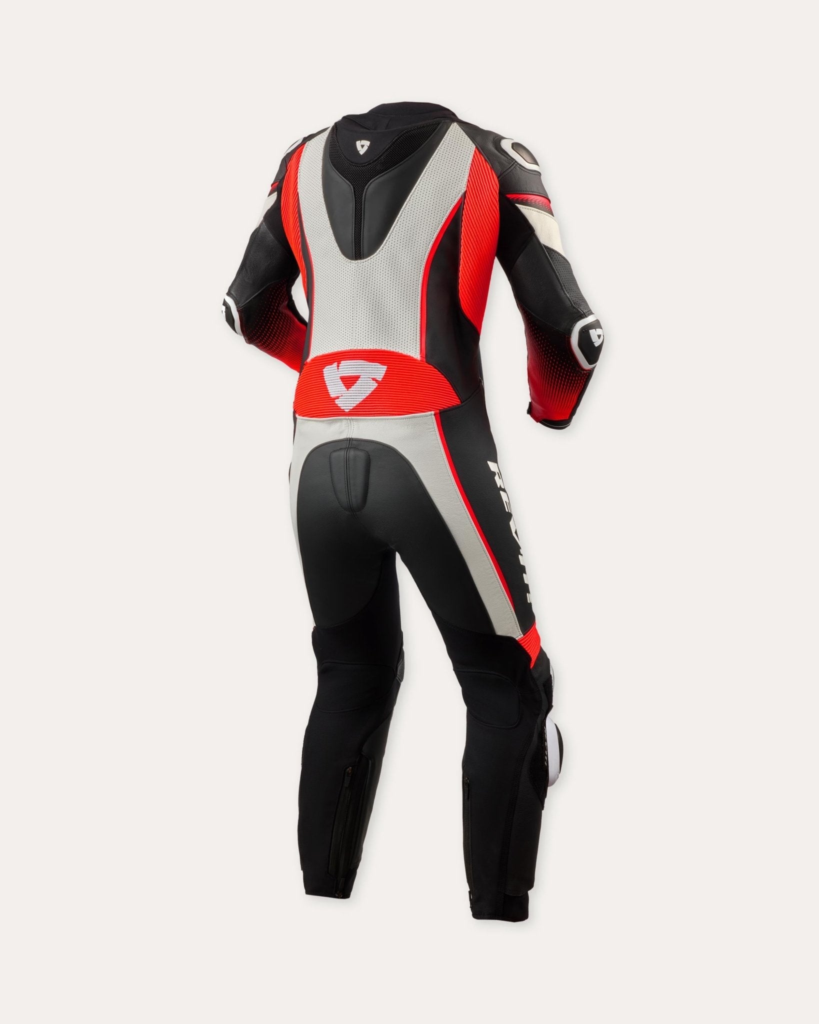 REV'IT! Xena 4 Ladies Track Suit - InGearMotoREV'IT!Motorcycle SuitWhite-Neon Red