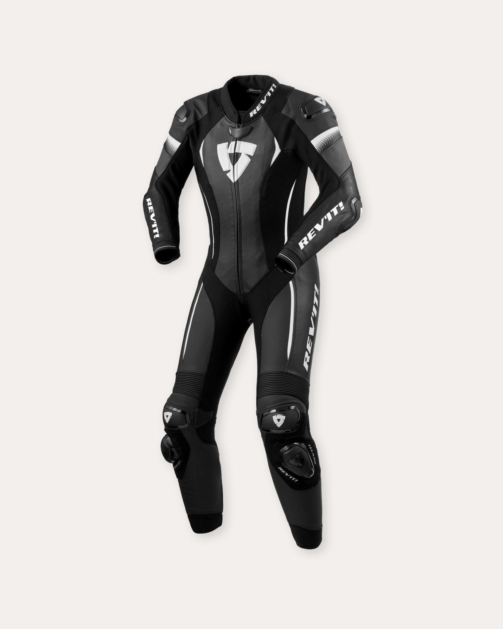 REV'IT! Xena 4 Ladies Track Suit - InGearMotoREV'IT!Motorcycle SuitBlack - White