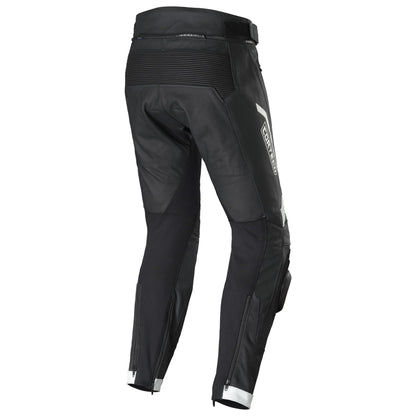 REVO SPORT WOMEN'S LEATHER PANT - InGearMotoCortechBlack/White