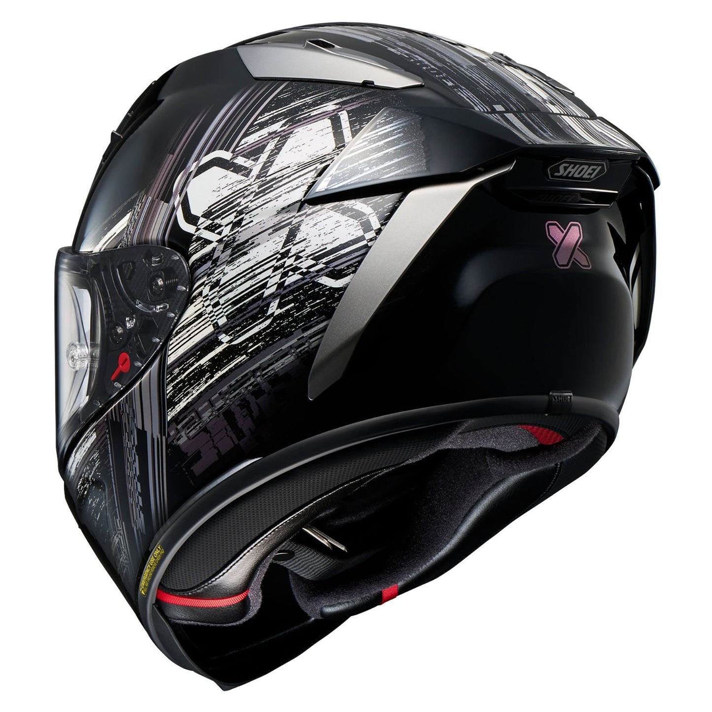 shoei carbon fibre helmet Shoei X-15 Cross Logo Helmet